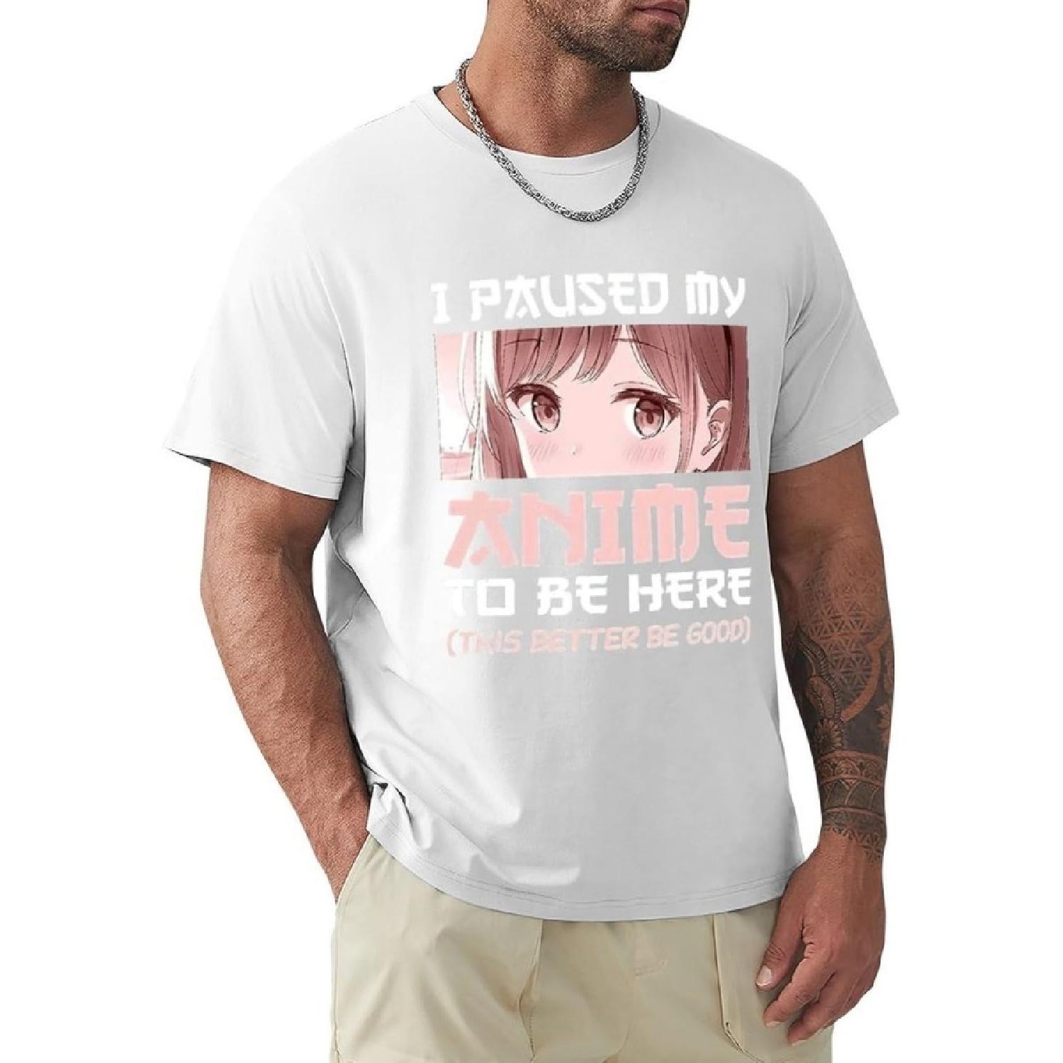 Bfsoejdyp Mens T-Shirt Anime T Shirt Summer Casual Short Crew Short Sleeve Tops Tee XXXXXL білий
Bfsoejdyp Mens T-Shirt Anime T Shirt Summer Casual Short Crew Short Sleeve Tops Tee XXXXXL білий