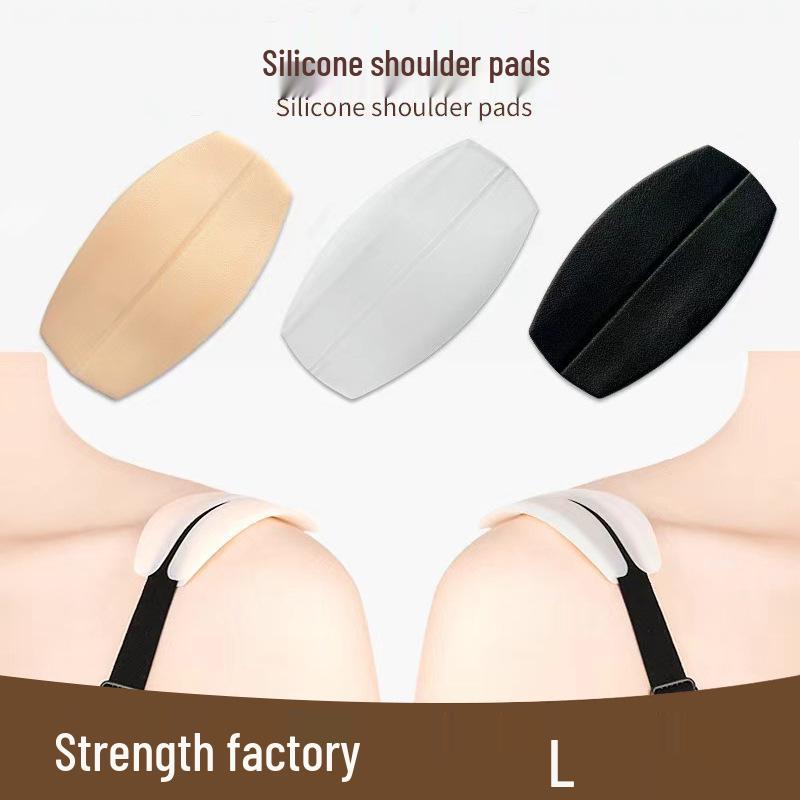 Silicone Anti-Slip Shoulder Pads: Prevents Strap Slippage, Pressure-Reducing, Invisible Underwear Accessory. Black single (unpackaged)
Silicone Anti-Slip Shoulder Pads: Prevents Strap Slippage, Pressure-Reducing, Invisible Underwear Accessory. Black single (unpackaged)