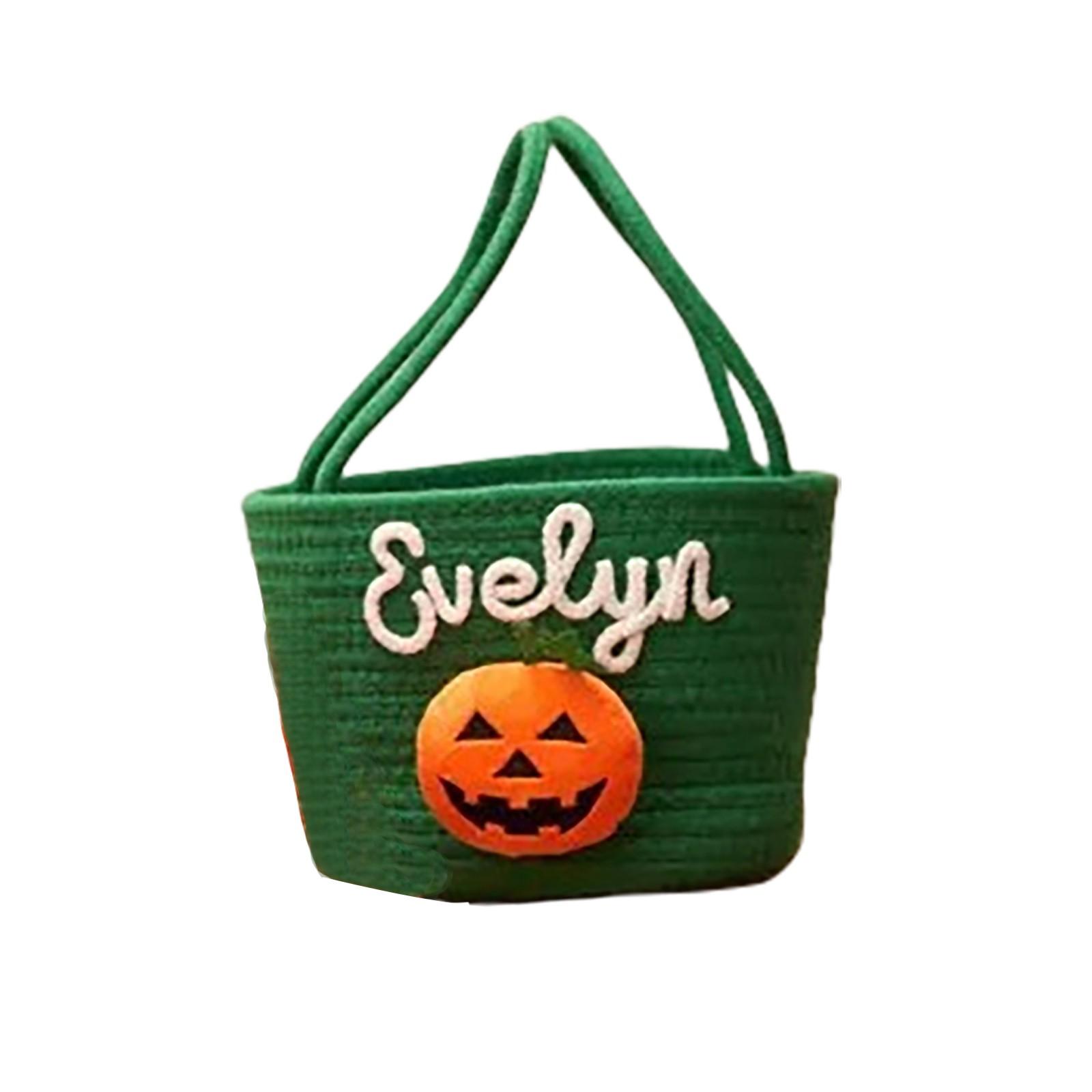 Personalized Name Halloween Portable Candy Bag Cotton String Storage Basket зелёный
Personalized Name Halloween Portable Candy Bag Cotton String Storage Basket зелёный