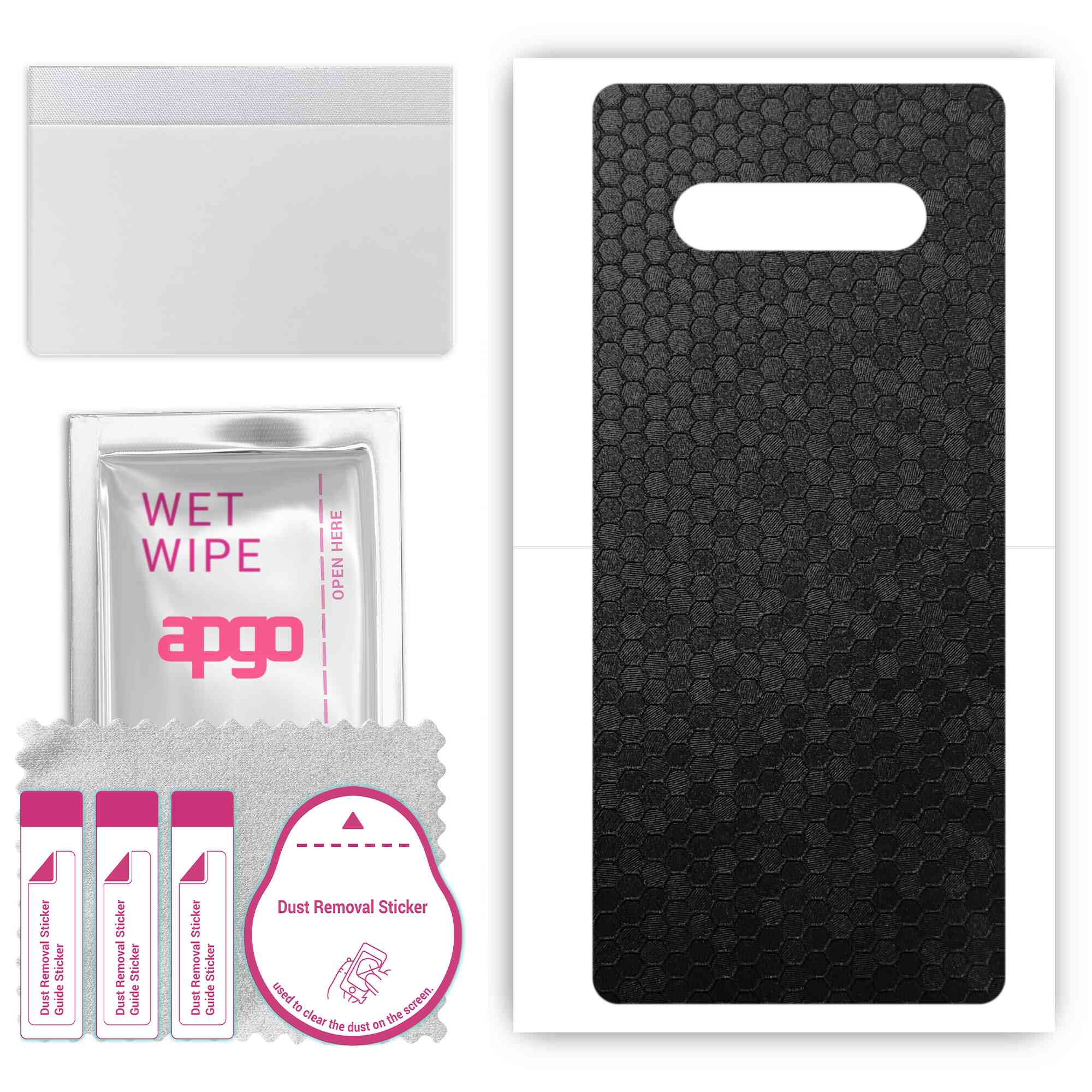 apgo Protective Skin Sticker for the back compatible with Black Shark 4S Pro, Wrap Film, Foil, Vinyl - Pattern Black Honeycomb
apgo Protective Skin Sticker for the back compatible with Black Shark 4S Pro, Wrap Film, Foil, Vinyl - Pattern Black Honeycomb