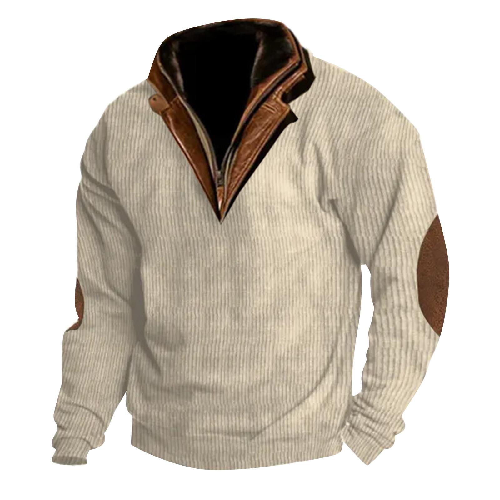 Весенне-осенняя мужская толстовка с воротником-стойкой на открытом воздухе, повседневные свитера, топы XXXL хаки
Весенне-осенняя мужская толстовка с воротником-стойкой на открытом воздухе, повседневные свитера, топы XXXL хаки