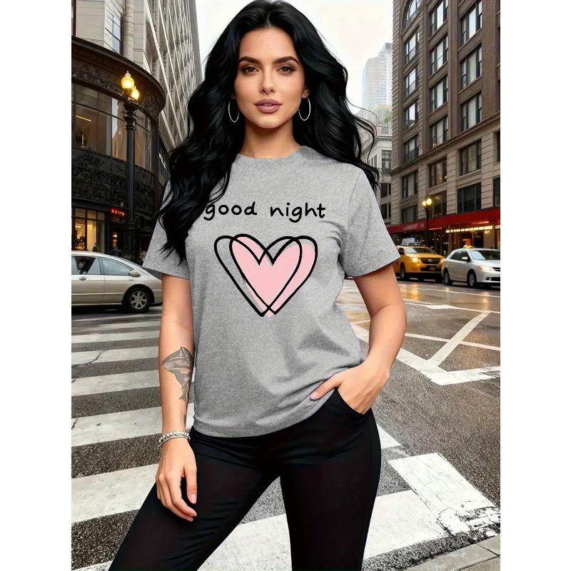 A Trendy and Fashionable Women s Short-sleeve T-shirt with A Simple Round Neckline, Featuring A Versatile Casual Design. The Print Combines Warm, 4XL світло-сірого кольору
A Trendy and Fashionable Women s Short-sleeve T-shirt with A Simple Round Neckline, Featuring A Versatile Casual Design. The Print Combines Warm, 4XL світло-сірого кольору