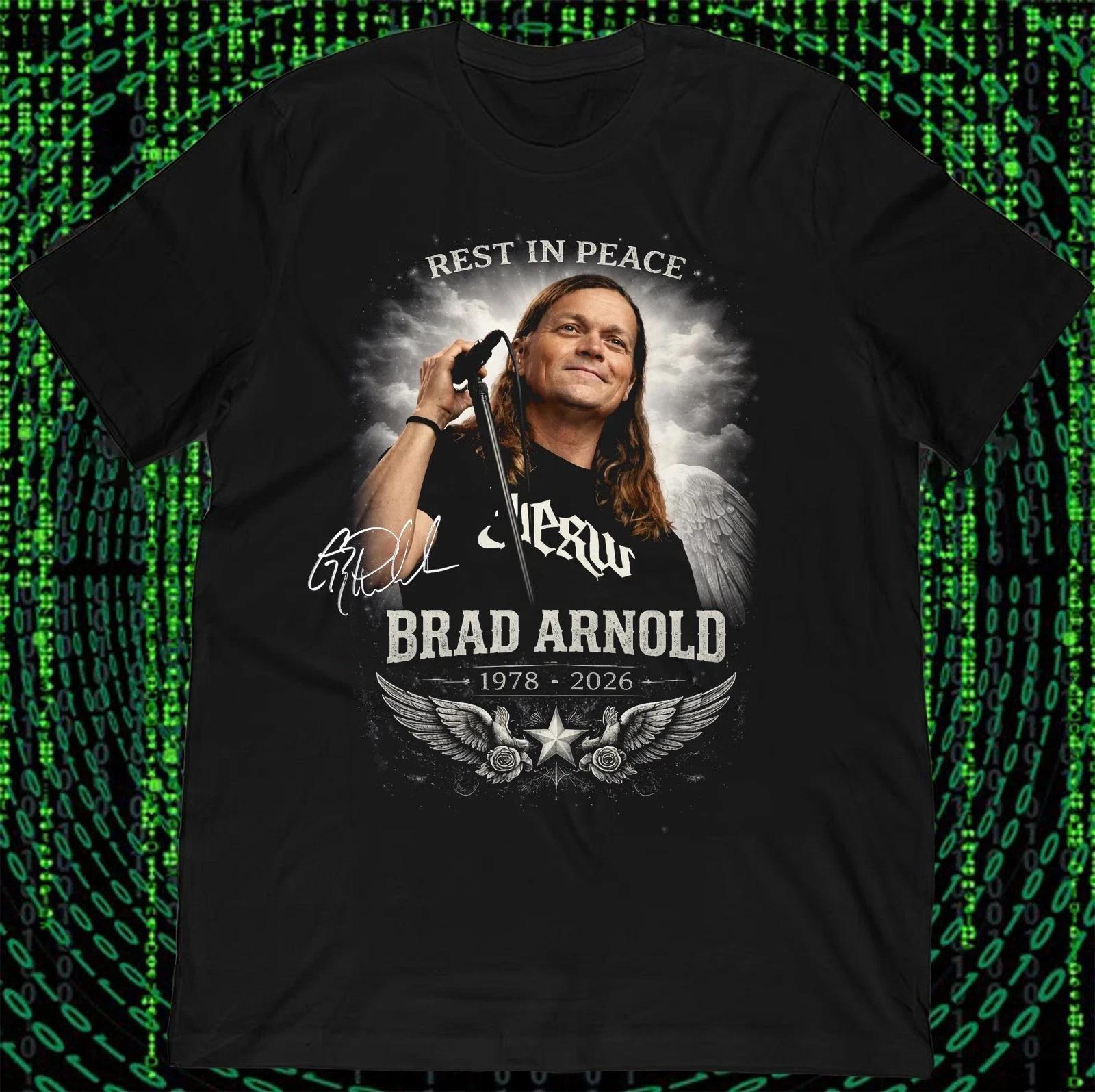 RIP Brad Arnold 1978-2026 3 Doors Down Band Unisex T-Shirt M
RIP Brad Arnold 1978-2026 3 Doors Down Band Unisex T-Shirt M