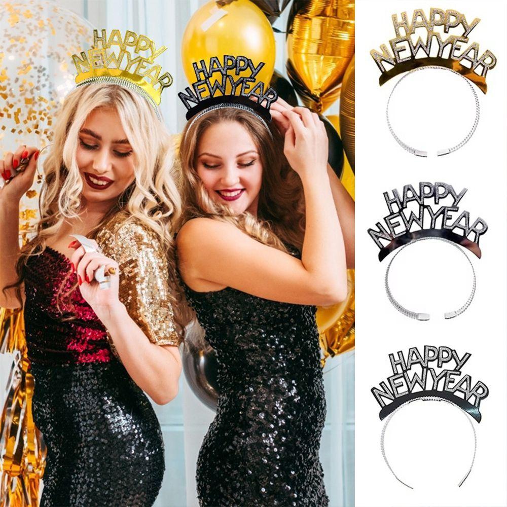 4PCS Glitter 2025 New Year Hairband Sequin Party Photo Props Happy New Year Headband Party Supplies золотой
4PCS Glitter 2025 New Year Hairband Sequin Party Photo Props Happy New Year Headband Party Supplies золотой