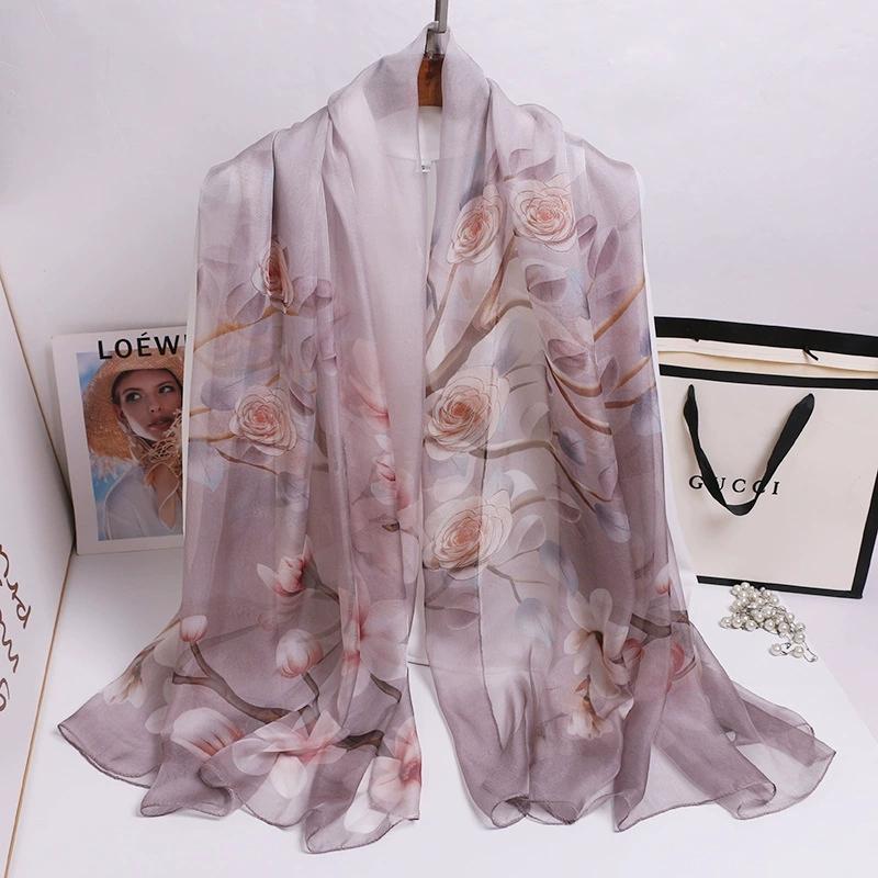 Spring Summer 100% Silk Scarf Shawl Hijab Wrap Women Long Thin Flower Beach Scarves 180*110cm 180x110cm
Spring Summer 100% Silk Scarf Shawl Hijab Wrap Women Long Thin Flower Beach Scarves 180*110cm 180x110cm
