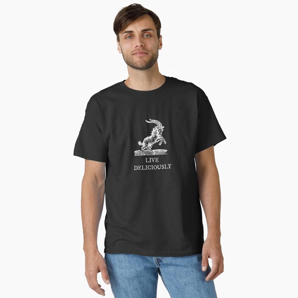 Live Delicious Casual TShirt Mens and Womens Luxury Brand Top S
Live Delicious Casual TShirt Mens and Womens Luxury Brand Top S