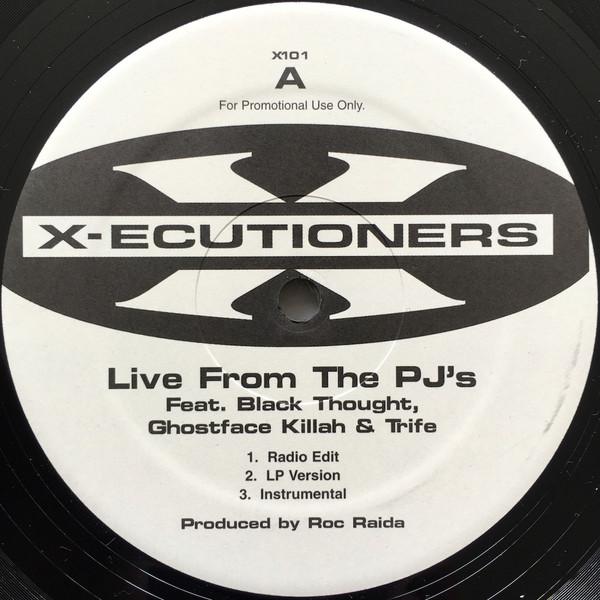 12inch Record X-ECUTIONERS - Live From The PJ s / Back To Back X101 Not On Label 2004 Rap & Hip-Hop/R&B Used
12inch Record X-ECUTIONERS - Live From The PJ s / Back To Back X101 Not On Label 2004 Rap & Hip-Hop/R&B Used