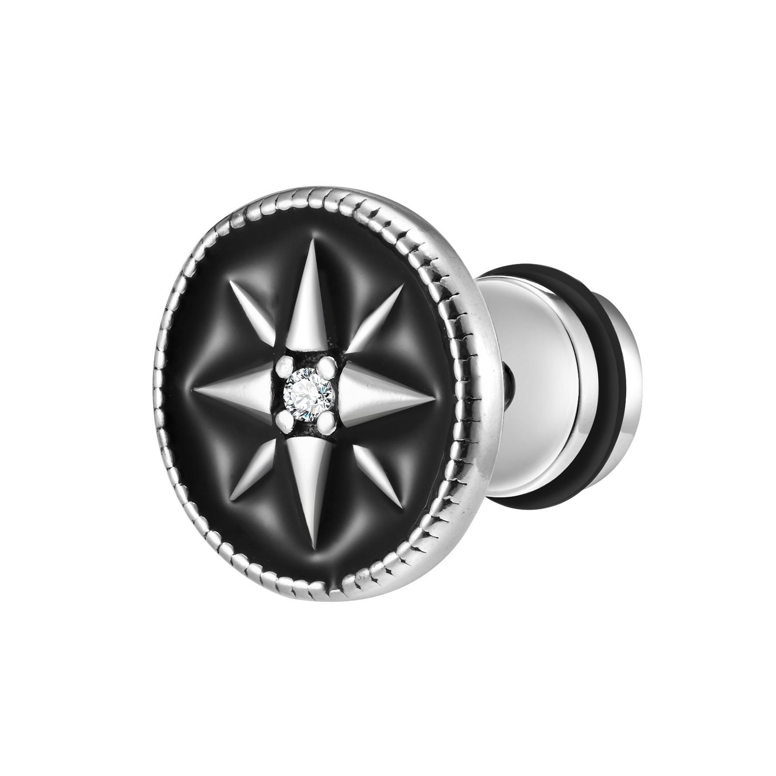 Vnox Морской компас Звезда Серьги-пусеты для мужчин мальчиков, Серьги-пусеты с черной эмалью в виде монеты, Винтажные украшения для пирсинга из нержавеющей стали
Vnox Морской компас Звезда Серьги-пусеты для мужчин мальчиков, Серьги-пусеты с черной эмалью в виде монеты, Винтажные украшения для пирсинга из нержавеющей стали
