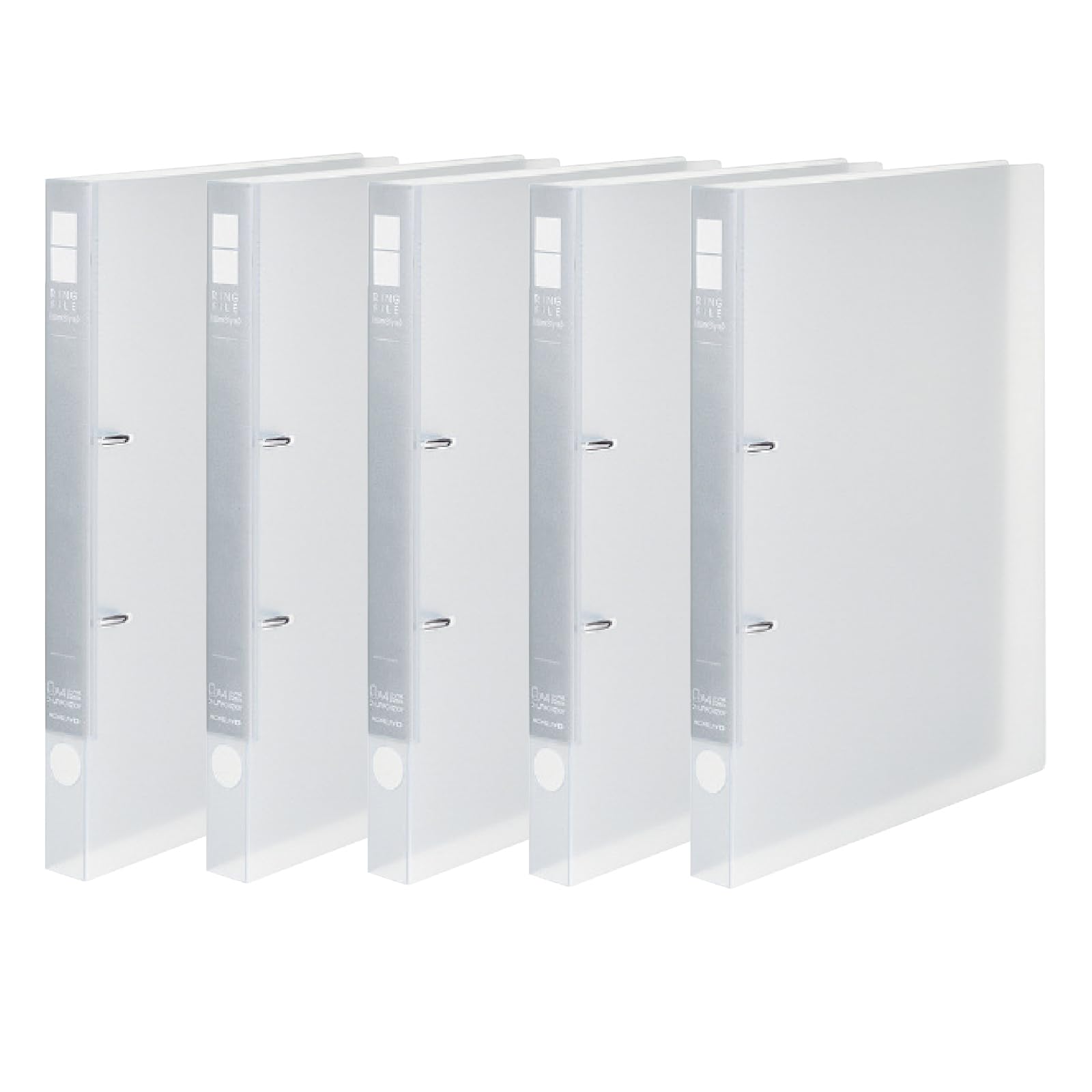 KOKUYO File Ring File Slim A4 Vertical 180 Sheet Capacity 2 Holes Transparent Set of 5 F-URFC420TX5
KOKUYO File Ring File Slim A4 Vertical 180 Sheet Capacity 2 Holes Transparent Set of 5 F-URFC420TX5