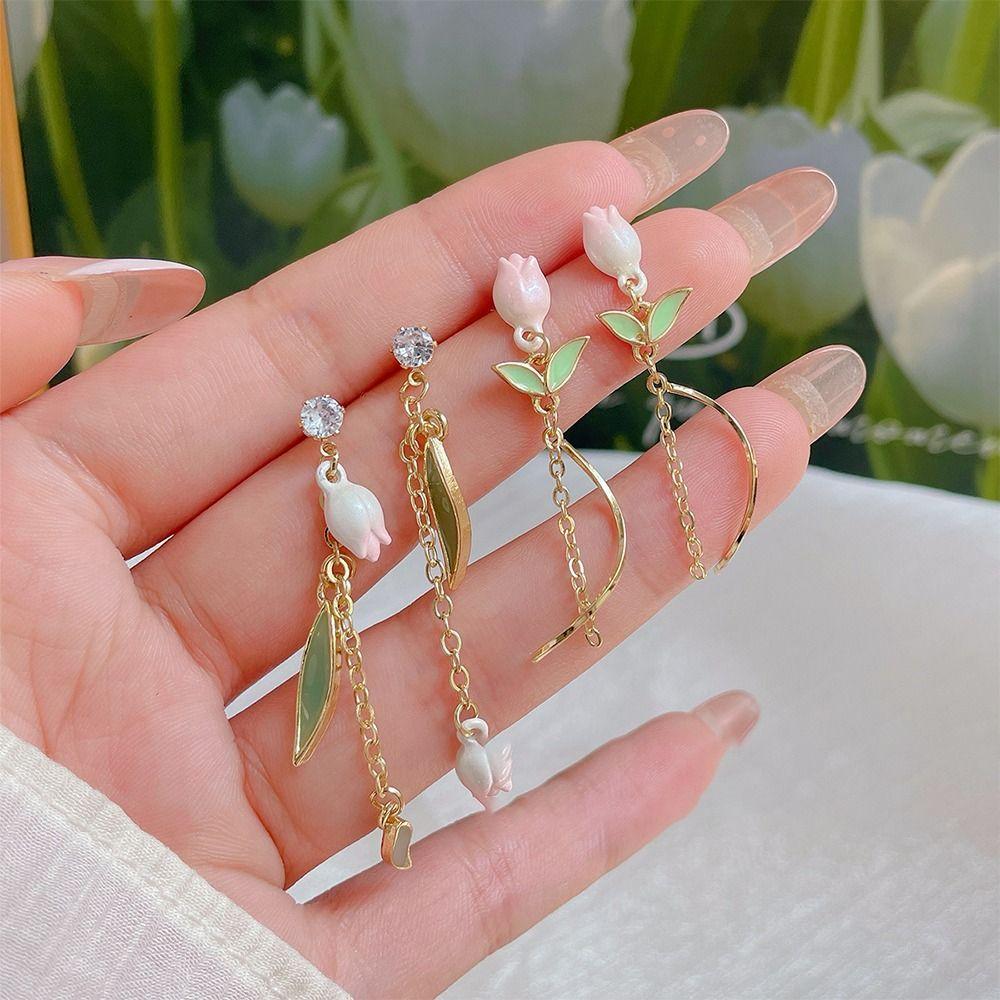 Серьги-тюльпаны из цинкового сплава Ins Style Flower Tassel Ear Studs Creative Tulip Ear Studs Women Style D
Серьги-тюльпаны из цинкового сплава Ins Style Flower Tassel Ear Studs Creative Tulip Ear Studs Women Style D