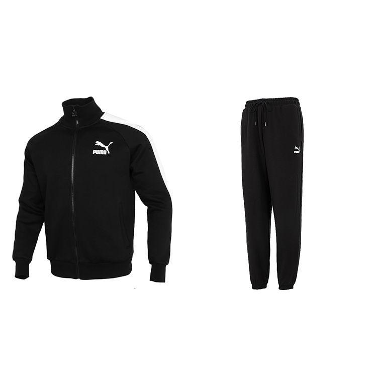 Puma Куртка с логотипом, воротником-стойкой и однотонными брюками с манжетами, повседневный спортивный костюм для мужчин 531377-01+533118-01 XL
Puma Куртка с логотипом, воротником-стойкой и однотонными брюками с манжетами, повседневный спортивный костюм для мужчин 531377-01+533118-01 XL