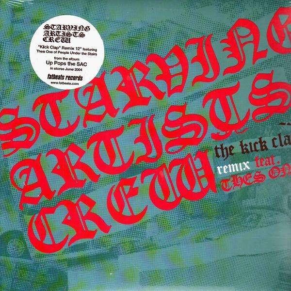 12inch Record STARVING ARTISTS CREW - The Kick Clap FB2512 Fat Beats 2004 US Rap & Hip-Hop/R&B Used
12inch Record STARVING ARTISTS CREW - The Kick Clap FB2512 Fat Beats 2004 US Rap & Hip-Hop/R&B Used