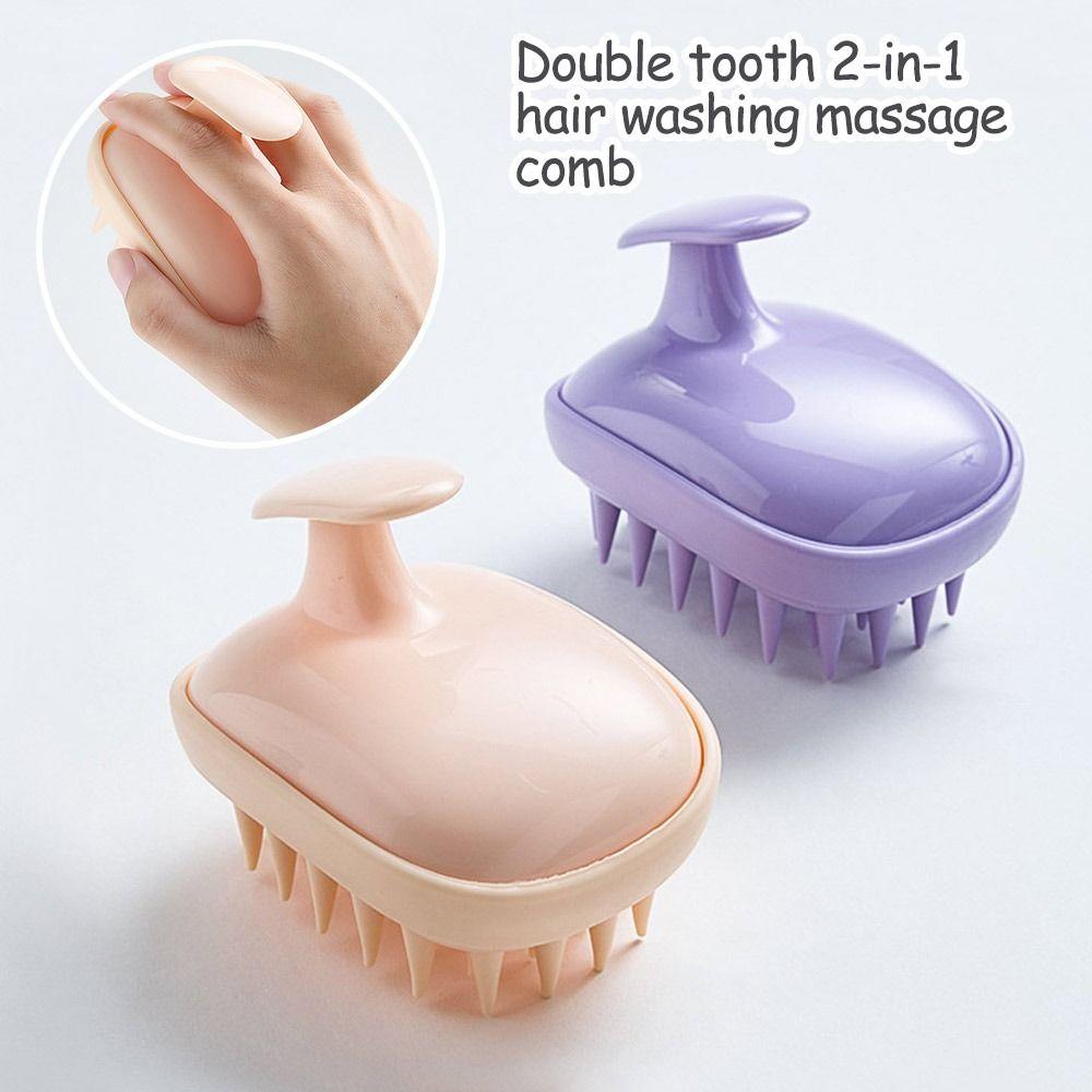 Scalp Scratcher Massage Brush Comb Head Shampoo Brush High Quality Hair Washing Brush фіолетовий
Scalp Scratcher Massage Brush Comb Head Shampoo Brush High Quality Hair Washing Brush фіолетовий