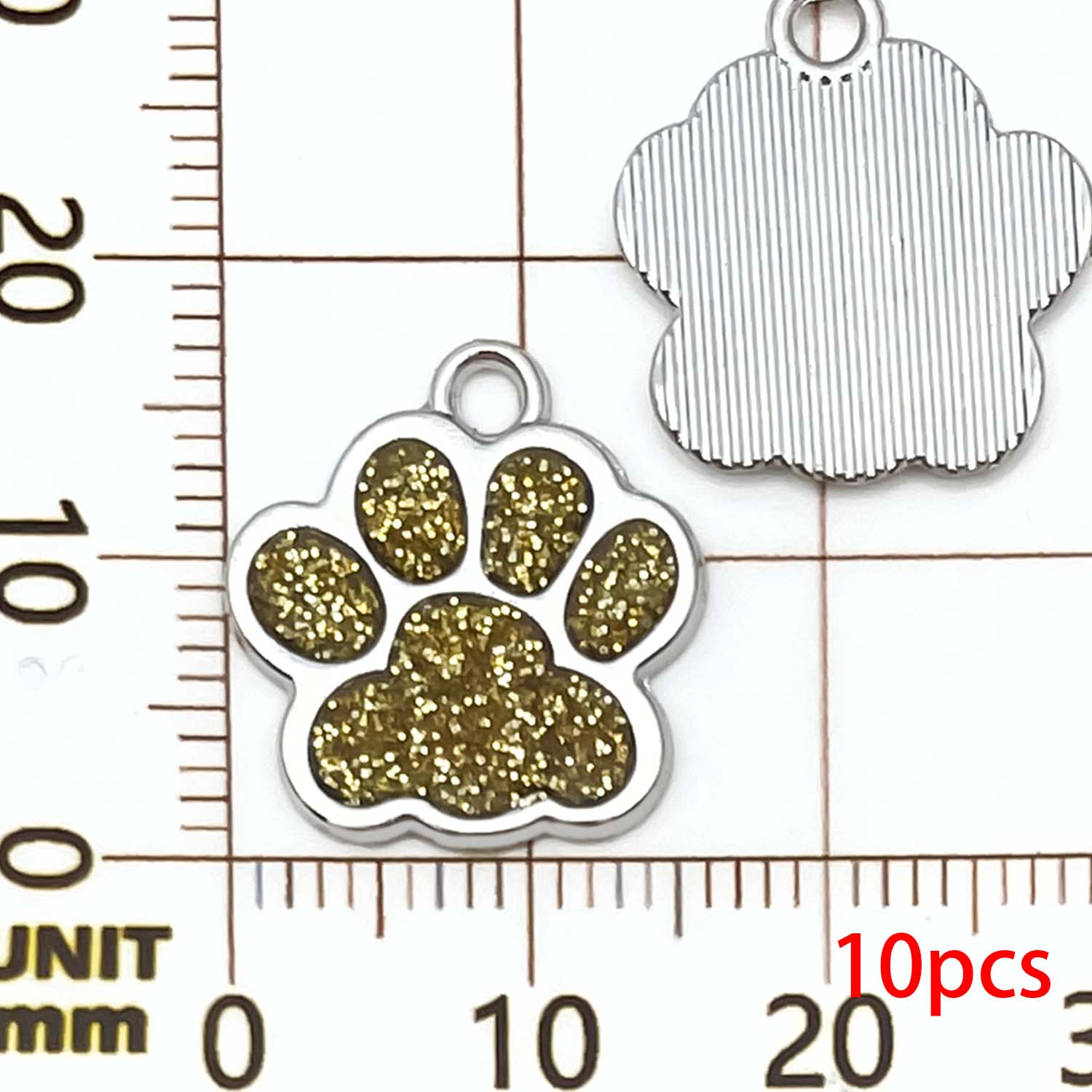 10pcs Cute Cat Paw Dog Paw Design Charms Alloy Animal Paw Print Pendants for DIY Bracelet Necklace Jewelry Making Accessories
10pcs Cute Cat Paw Dog Paw Design Charms Alloy Animal Paw Print Pendants for DIY Bracelet Necklace Jewelry Making Accessories