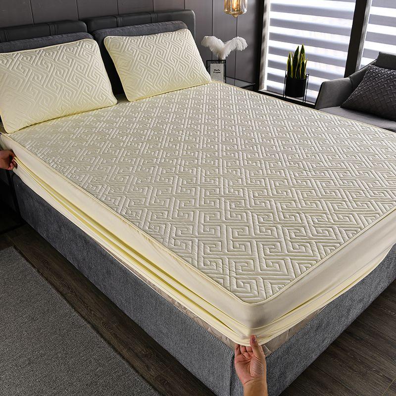 1 шт. Многоцветный наматрасник, наволочка и подушка в комплект не входят, мягкий комфортный однотонный постельный лист на резинке для спальни или гостевой комнаты 150 * 200cm
1 шт. Многоцветный наматрасник, наволочка и подушка в комплект не входят, мягкий комфортный однотонный постельный лист на резинке для спальни или гостевой комнаты 150 * 200cm