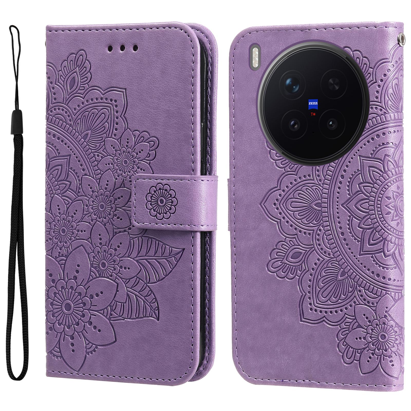 For vivo X300 Pro 5G Case Floral Pattern PU Leather Wallet Stand Phone Cover
For vivo X300 Pro 5G Case Floral Pattern PU Leather Wallet Stand Phone Cover