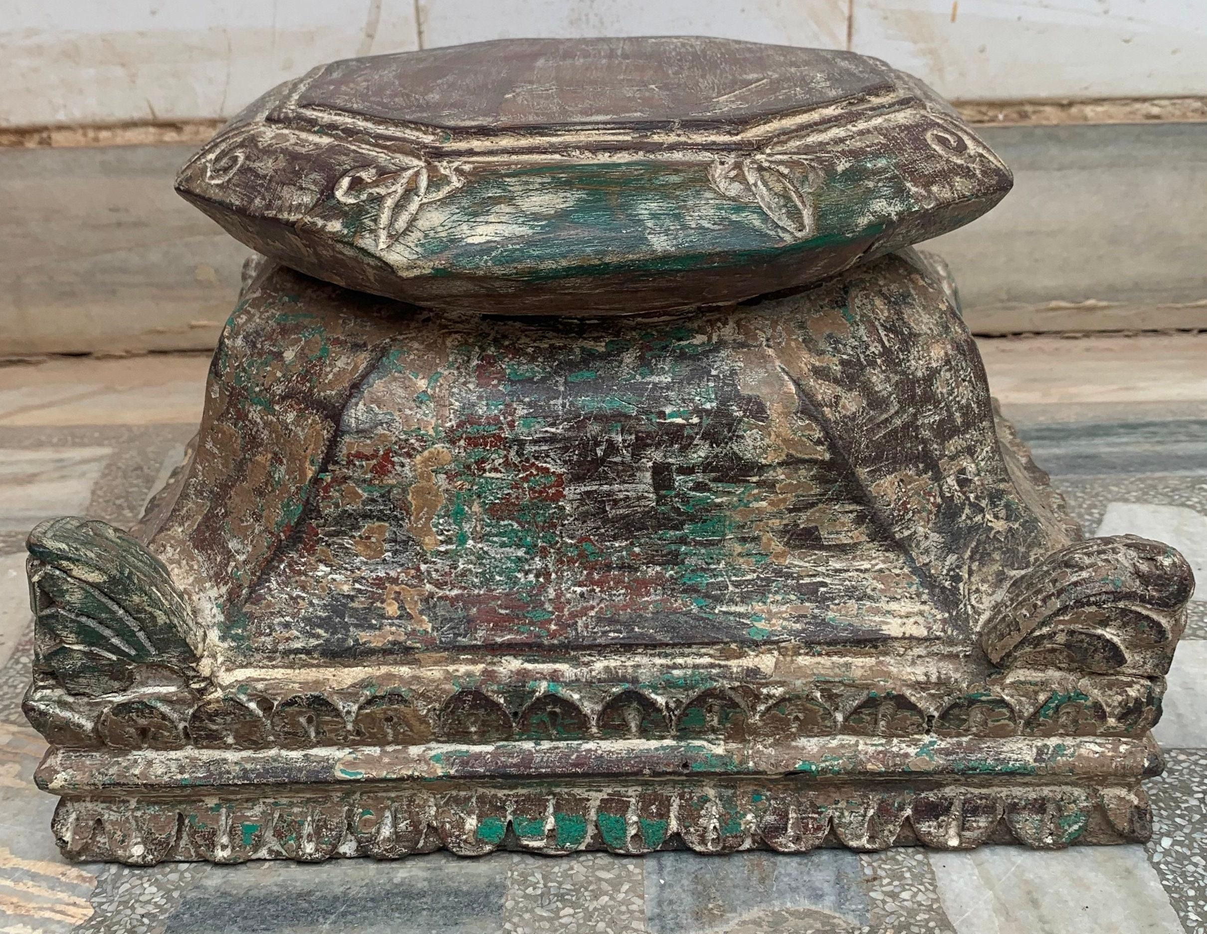 Indian Carved Wood Shelf Bracket: Antique Distressed Painted Panel 16” X 8” X 24” (l x w x h) разноцветный
Indian Carved Wood Shelf Bracket: Antique Distressed Painted Panel 16” X 8” X 24” (l x w x h) разноцветный