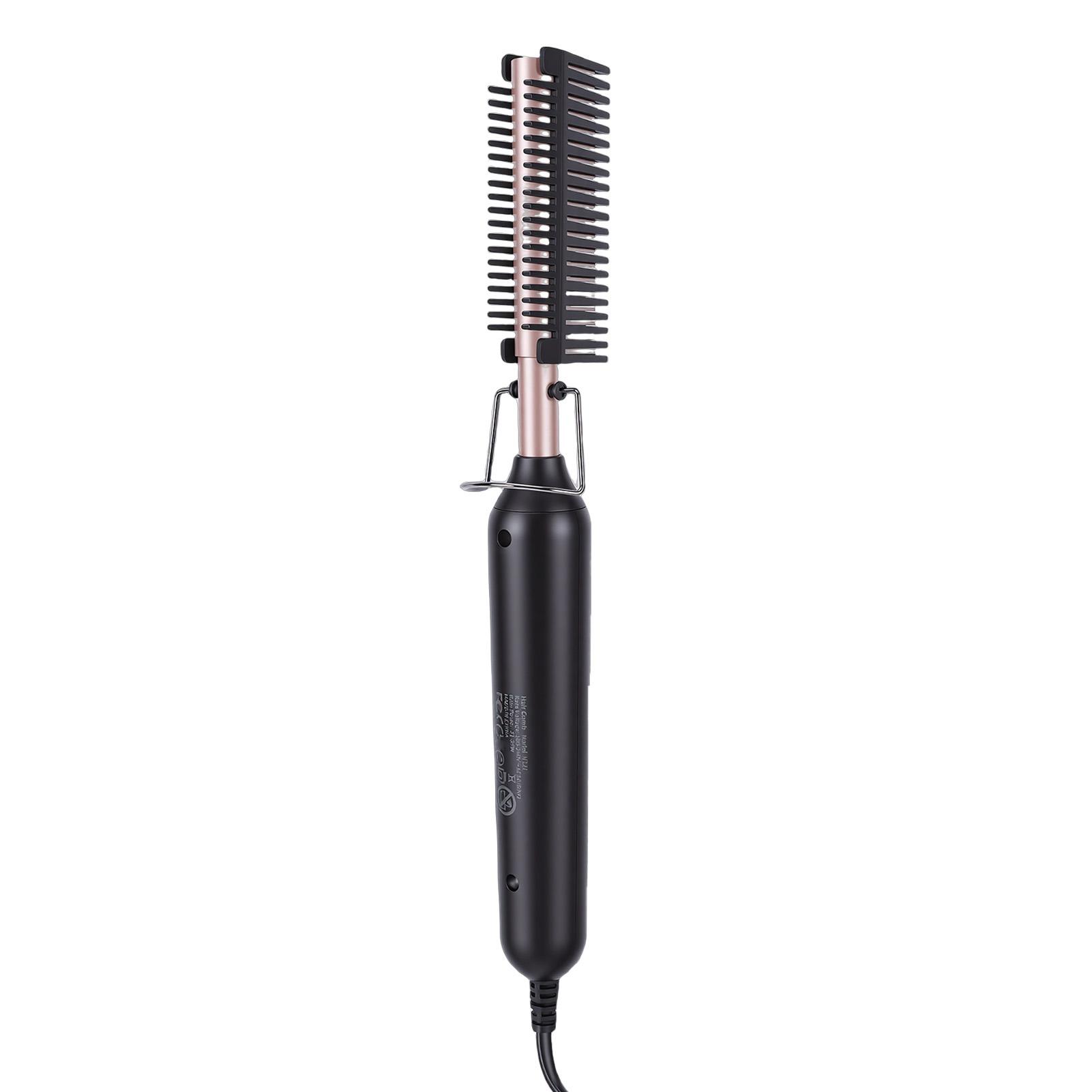 Electric Heating Comb 3 Adjustable Temperature 3D Staggered Teeth Hot Comb for Styling Curling Straightening
Electric Heating Comb 3 Adjustable Temperature 3D Staggered Teeth Hot Comb for Styling Curling Straightening