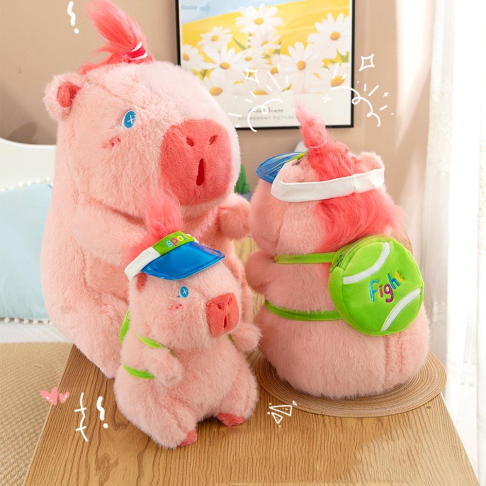 Sports Hat Capybara Plushies Backpack Capibara Fluffty Doll Capybara Plush Toy Birthday Gift Capybara
Sports Hat Capybara Plushies Backpack Capibara Fluffty Doll Capybara Plush Toy Birthday Gift Capybara
