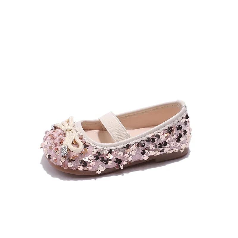 Kids Leather Shoes Girls Dance Shoes with Sparkling Sequins Children Simple Lace Up Bow Princess Shoes for Party Wedding Show 21 розовый
Kids Leather Shoes Girls Dance Shoes with Sparkling Sequins Children Simple Lace Up Bow Princess Shoes for Party Wedding Show 21 розовый