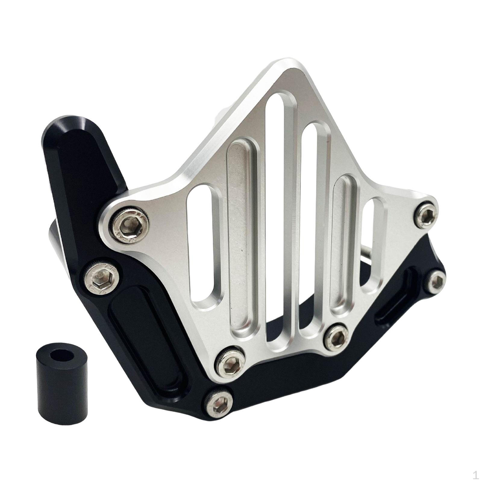 Motorbike Sprocket Chain Guard Cover Protection Aluminum Alloy Protector for Accessories срібний
Motorbike Sprocket Chain Guard Cover Protection Aluminum Alloy Protector for Accessories срібний