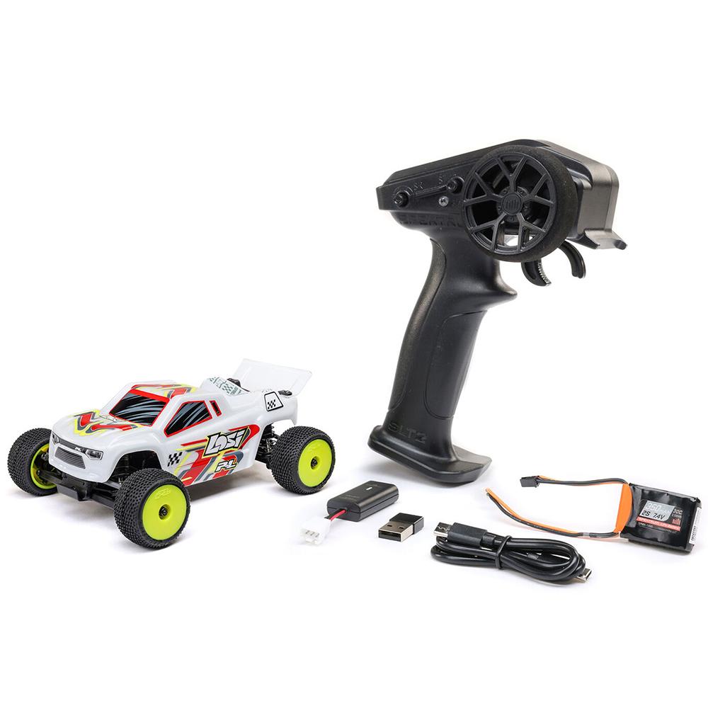 LOSI Micro-T 2S 2WD RTR LOS-1392 1/24 RC MINI Электрическая радиоуправляемая модель автомобиля Стадионный грузовик Игрушки для взрослых и детей белый
LOSI Micro-T 2S 2WD RTR LOS-1392 1/24 RC MINI Электрическая радиоуправляемая модель автомобиля Стадионный грузовик Игрушки для взрослых и детей белый