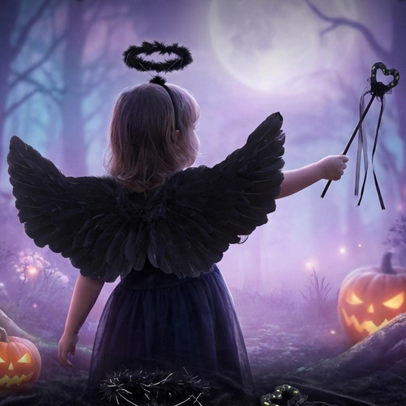 Angel Feathers Wings Prop Lightweight Comfortable for Stage Performance Halloween Kids Adult TRUMPET WINGS чёрный
Angel Feathers Wings Prop Lightweight Comfortable for Stage Performance Halloween Kids Adult TRUMPET WINGS чёрный