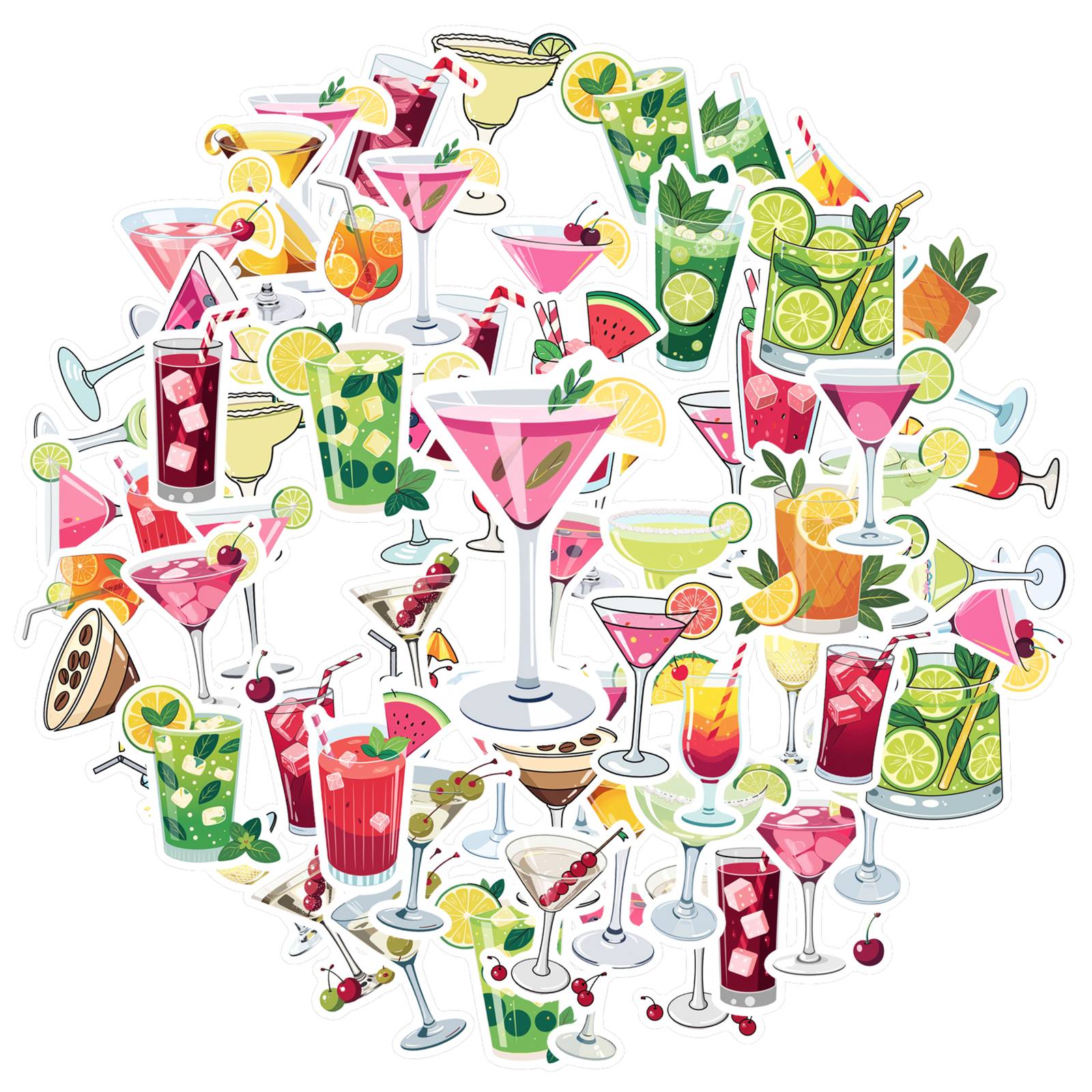 35pcs Cartoon Refreshing Beverage Stickers Cute Cocktail Drinks Stickers DIY Stickers For Guitar Laptop Helmet DIY
35pcs Cartoon Refreshing Beverage Stickers Cute Cocktail Drinks Stickers DIY Stickers For Guitar Laptop Helmet DIY
