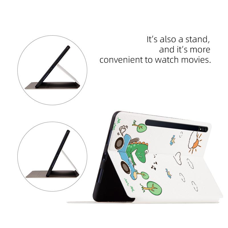 For Samsung Galaxy Tab S8+/Tab S7+/Tab S7 FE,Shockproof Case Cartoon Pattern Printed PU Leather Cover Auto Wake/Sleep Tablet Case with Stand Space Rabbit
For Samsung Galaxy Tab S8+/Tab S7+/Tab S7 FE,Shockproof Case Cartoon Pattern Printed PU Leather Cover Auto Wake/Sleep Tablet Case with Stand Space Rabbit