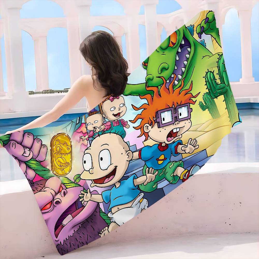 Cartoon R-Rugrat Microfiber Beach Towel Absorbent Quick dry Soft Yoga Swimming Resort Mountain Climbing Towel W40*H60(CM)
Cartoon R-Rugrat Microfiber Beach Towel Absorbent Quick dry Soft Yoga Swimming Resort Mountain Climbing Towel W40*H60(CM)
