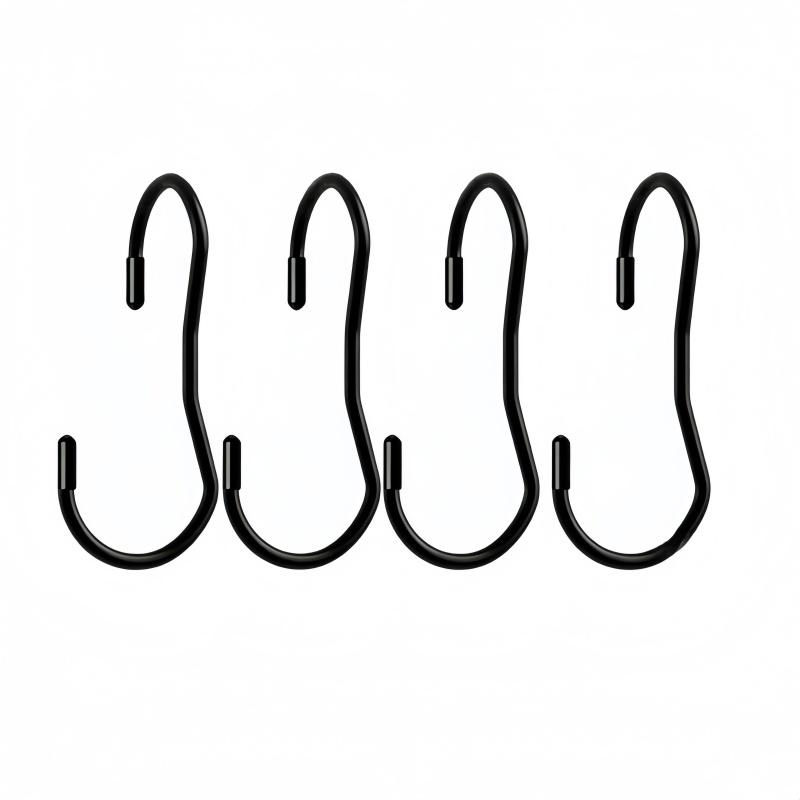 Stainless Steel S-shaped Hook with A 90 Degree Right Angle Bend, Suitable for Hanging Bags, Clothes, and Kitchen Hooks
Stainless Steel S-shaped Hook with A 90 Degree Right Angle Bend, Suitable for Hanging Bags, Clothes, and Kitchen Hooks