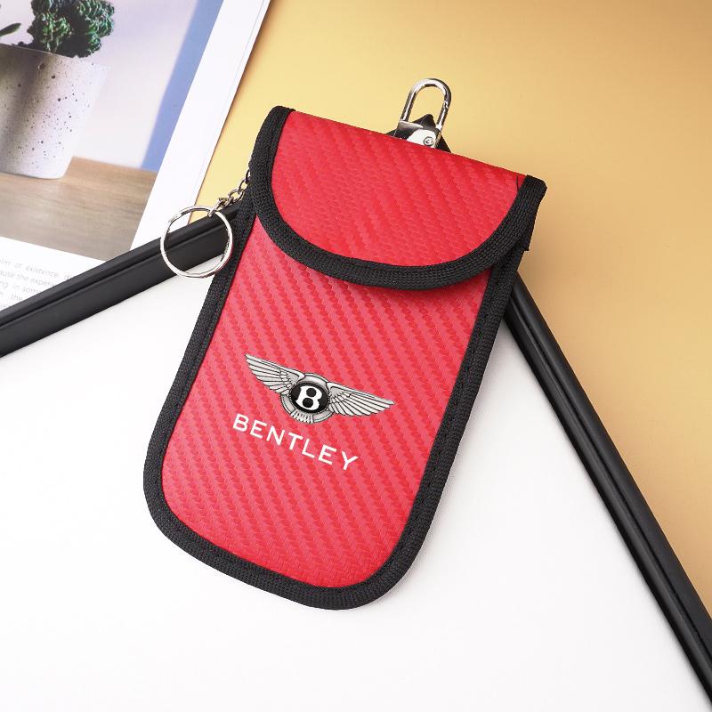 Car Keychain Case Zipper Blocker Bag Shielding Pocket Accessories For New Bentley Flying Spur Continental GT Bentayga Mulsanne червоний
Car Keychain Case Zipper Blocker Bag Shielding Pocket Accessories For New Bentley Flying Spur Continental GT Bentayga Mulsanne червоний