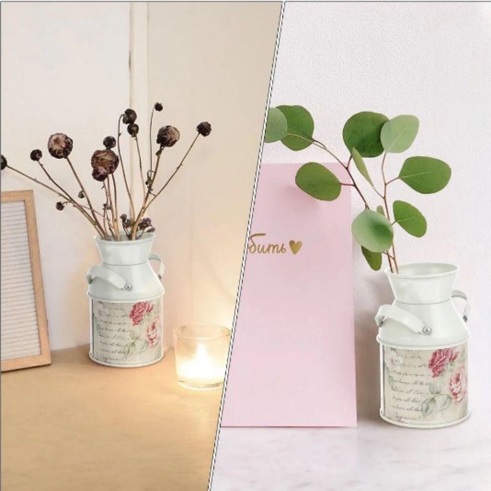 Small Metal Flower Vase Nordic Iron Jar Container Creative Vase Bucket Flower Decor style 5
Small Metal Flower Vase Nordic Iron Jar Container Creative Vase Bucket Flower Decor style 5