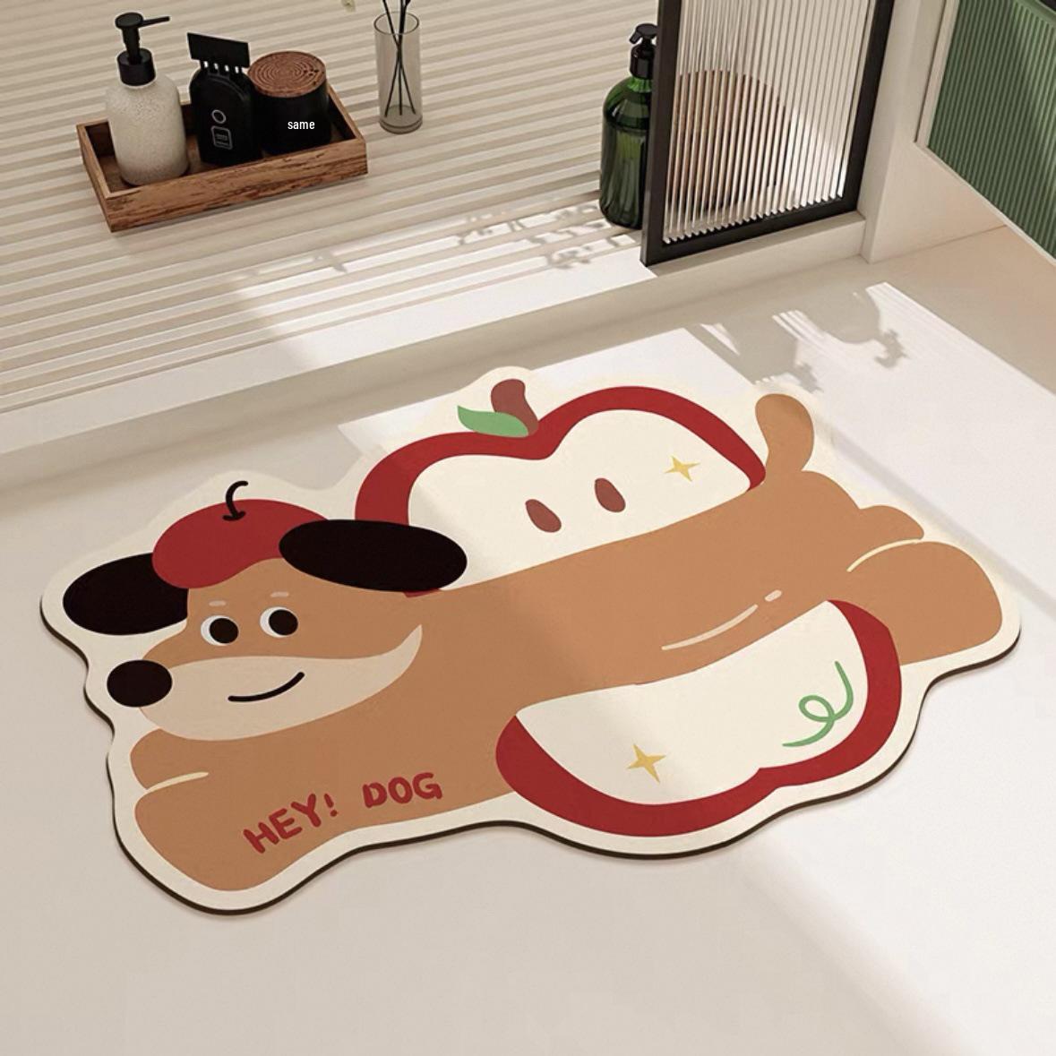 Cartoon Cute Anti-Slip Bathroom Floor Mat - Absorbent Foot Pad for Shower & Toilet 40*60cm
Cartoon Cute Anti-Slip Bathroom Floor Mat - Absorbent Foot Pad for Shower & Toilet 40*60cm