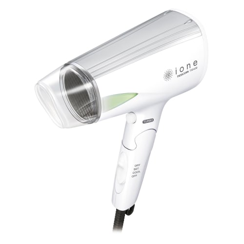Tescom Hair Dryer, Negative Ion, Cold Air, Foldable, Large Air Volume, Lightweight, Compact, Light Silver TID430 S
Tescom Hair Dryer, Negative Ion, Cold Air, Foldable, Large Air Volume, Lightweight, Compact, Light Silver TID430 S