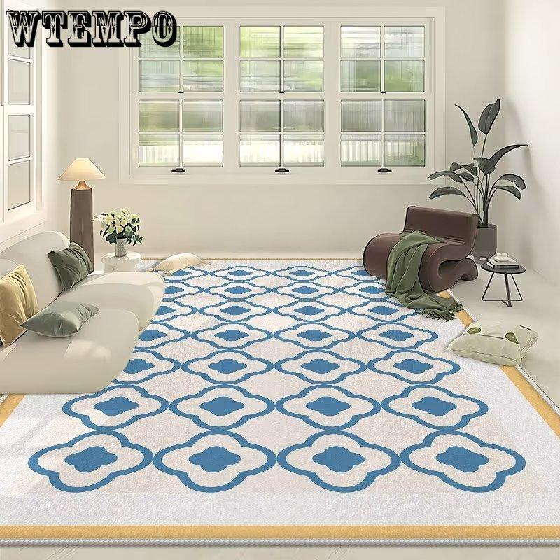 French Style Fresh Plaid Carpet Living Room Sofa Large Area Carpet Floor Mat Comfortable Carpet 80*120cm
French Style Fresh Plaid Carpet Living Room Sofa Large Area Carpet Floor Mat Comfortable Carpet 80*120cm