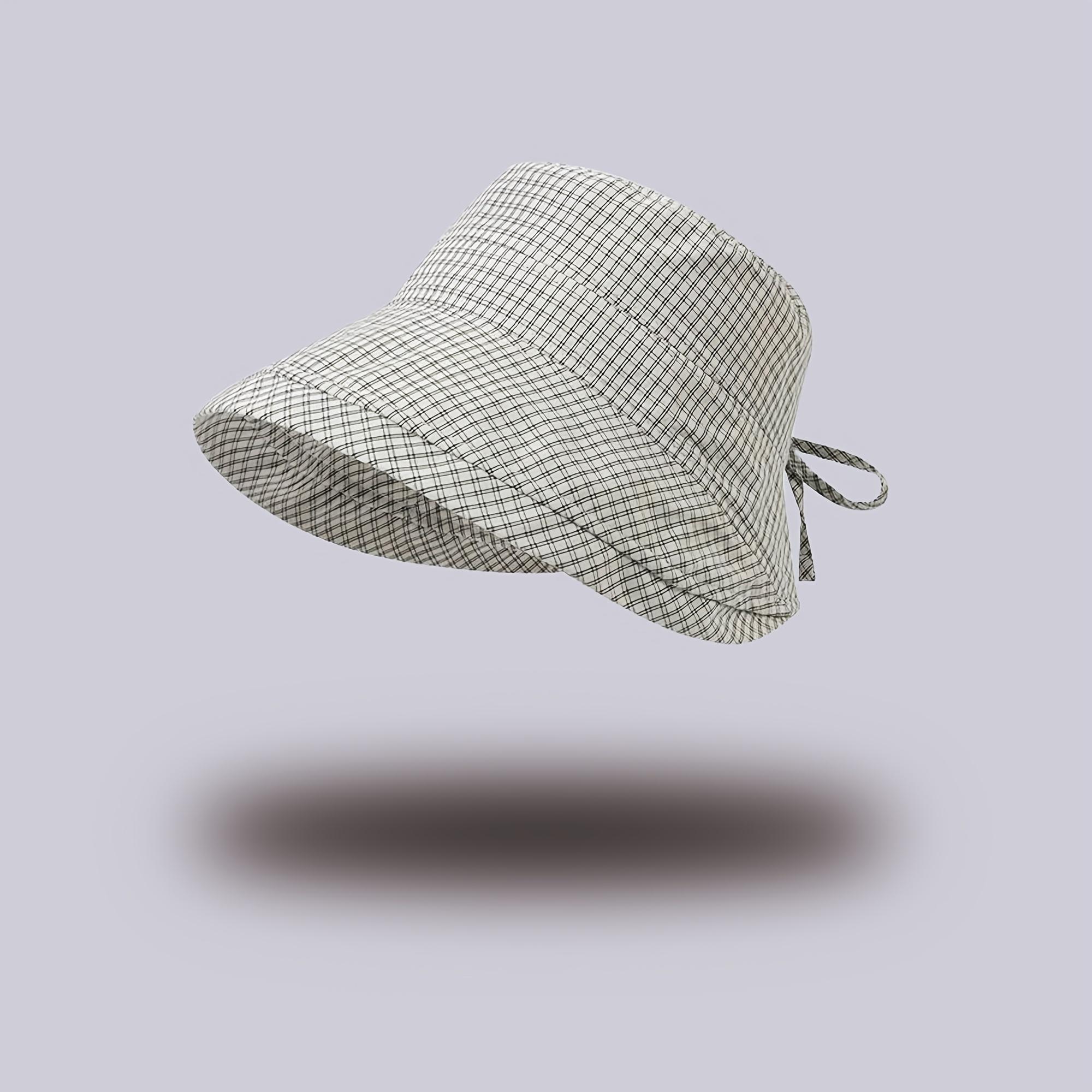 Women S Wide Brim Bucket Hat Ray Shield - Plaid Print Fisherman Hat Suitable for Travel, Beach, Hiking - Wide Brim Outdoor Sun Caps
Women S Wide Brim Bucket Hat Ray Shield - Plaid Print Fisherman Hat Suitable for Travel, Beach, Hiking - Wide Brim Outdoor Sun Caps