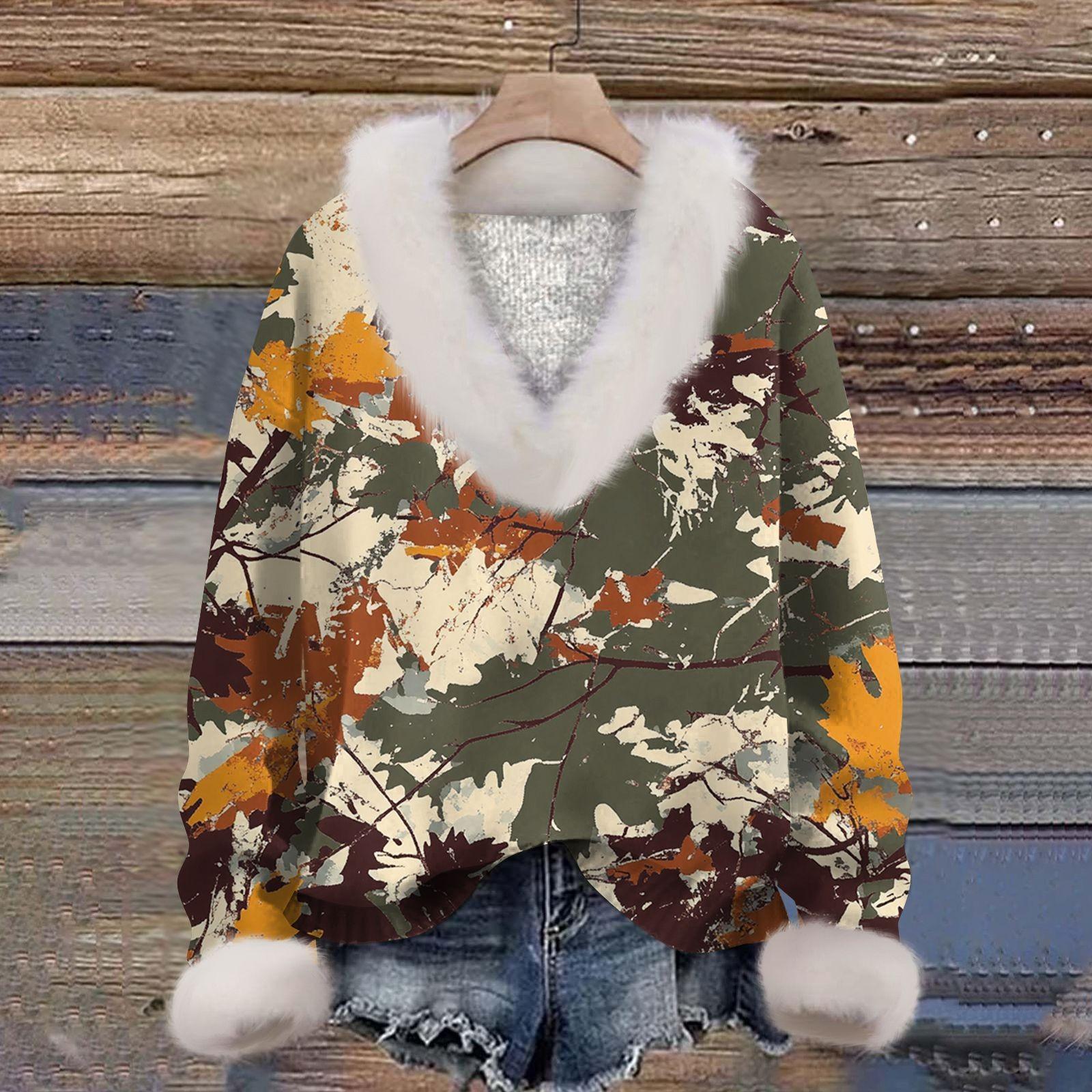 Женская толстовка с длинным рукавом, принтом, плюшевым воротником, V-образным вырезом, пуловер XL оранжевый
Женская толстовка с длинным рукавом, принтом, плюшевым воротником, V-образным вырезом, пуловер XL оранжевый