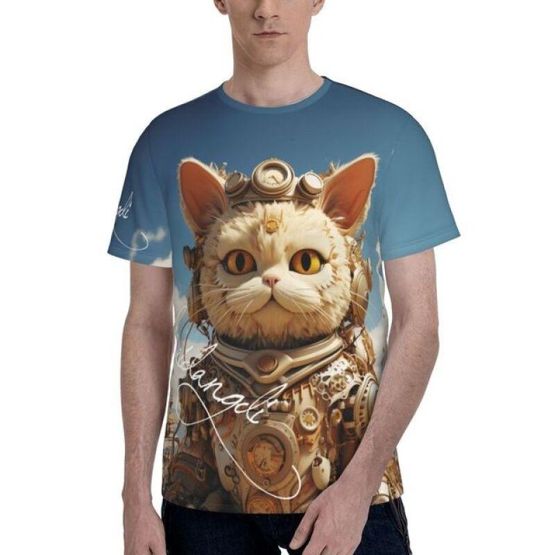 Мужская футболка с принтом 3D животных и кошек, повседневная модная уличная футболка оверсайз с короткими рукавами, крутая дышащая одежда Y2K 6XL
Мужская футболка с принтом 3D животных и кошек, повседневная модная уличная футболка оверсайз с короткими рукавами, крутая дышащая одежда Y2K 6XL