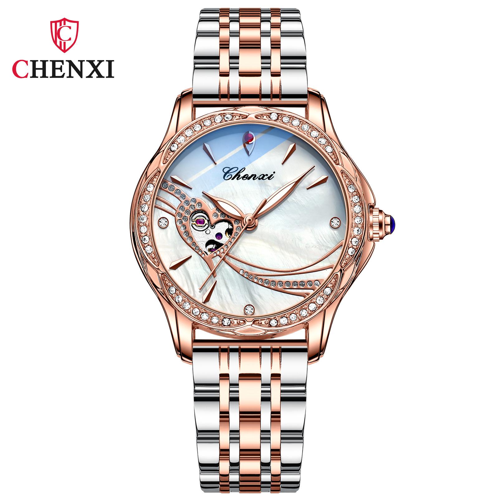 Новые роскошные женские часы высшего бренда с коробкой, водонепроницаемые автоматические модные женские механические часы
Новые роскошные женские часы высшего бренда с коробкой, водонепроницаемые автоматические модные женские механические часы