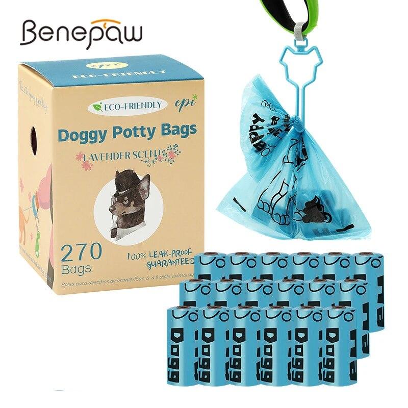 Benepaw Биоразлагаемые мешки для собачьих какашек с зажимом для рук Экологичный герметичный прочный мешок для мусора для домашних животных Легко рвется 120/270 шт.
Benepaw Биоразлагаемые мешки для собачьих какашек с зажимом для рук Экологичный герметичный прочный мешок для мусора для домашних животных Легко рвется 120/270 шт.