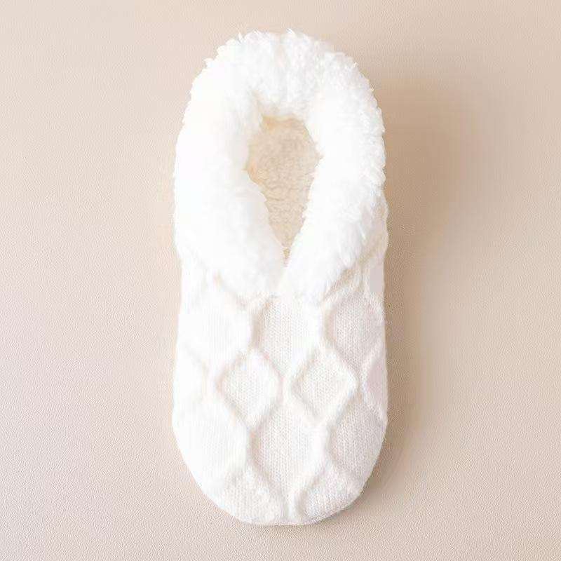 Floor Socks for Adults in Winter, Thickened and Warm Shoes and Socks for Women At Home, Anti Slip and Warm Foot Socks, Lamb Wool Shoes and Socks білий
Floor Socks for Adults in Winter, Thickened and Warm Shoes and Socks for Women At Home, Anti Slip and Warm Foot Socks, Lamb Wool Shoes and Socks білий