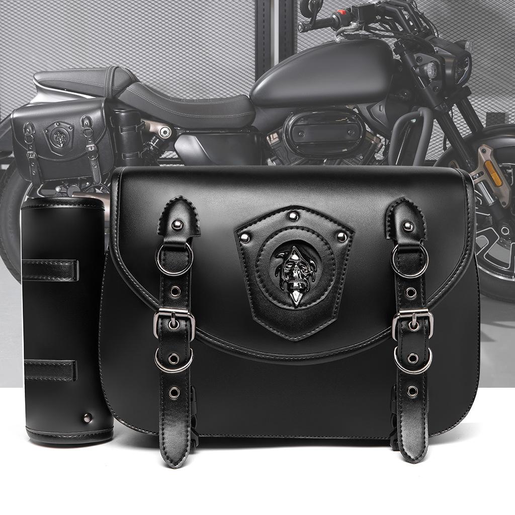 Harley Motorcycle Locomotive Trailer Punk Rock Side Bag Outdoor Riding Modification Device Accessories
Harley Motorcycle Locomotive Trailer Punk Rock Side Bag Outdoor Riding Modification Device Accessories