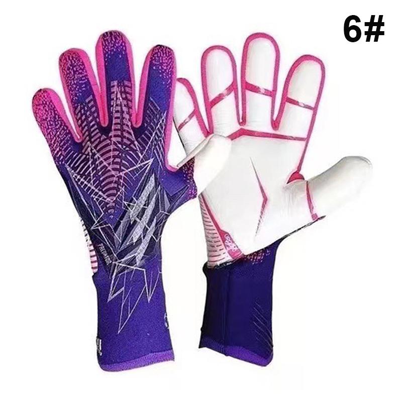 Football Goalkeeper Gloves Thickened And Wear-Resistant Football Protection Adults Teenager Goalkeeper Football Goalie Gloves purple S
Football Goalkeeper Gloves Thickened And Wear-Resistant Football Protection Adults Teenager Goalkeeper Football Goalie Gloves purple S