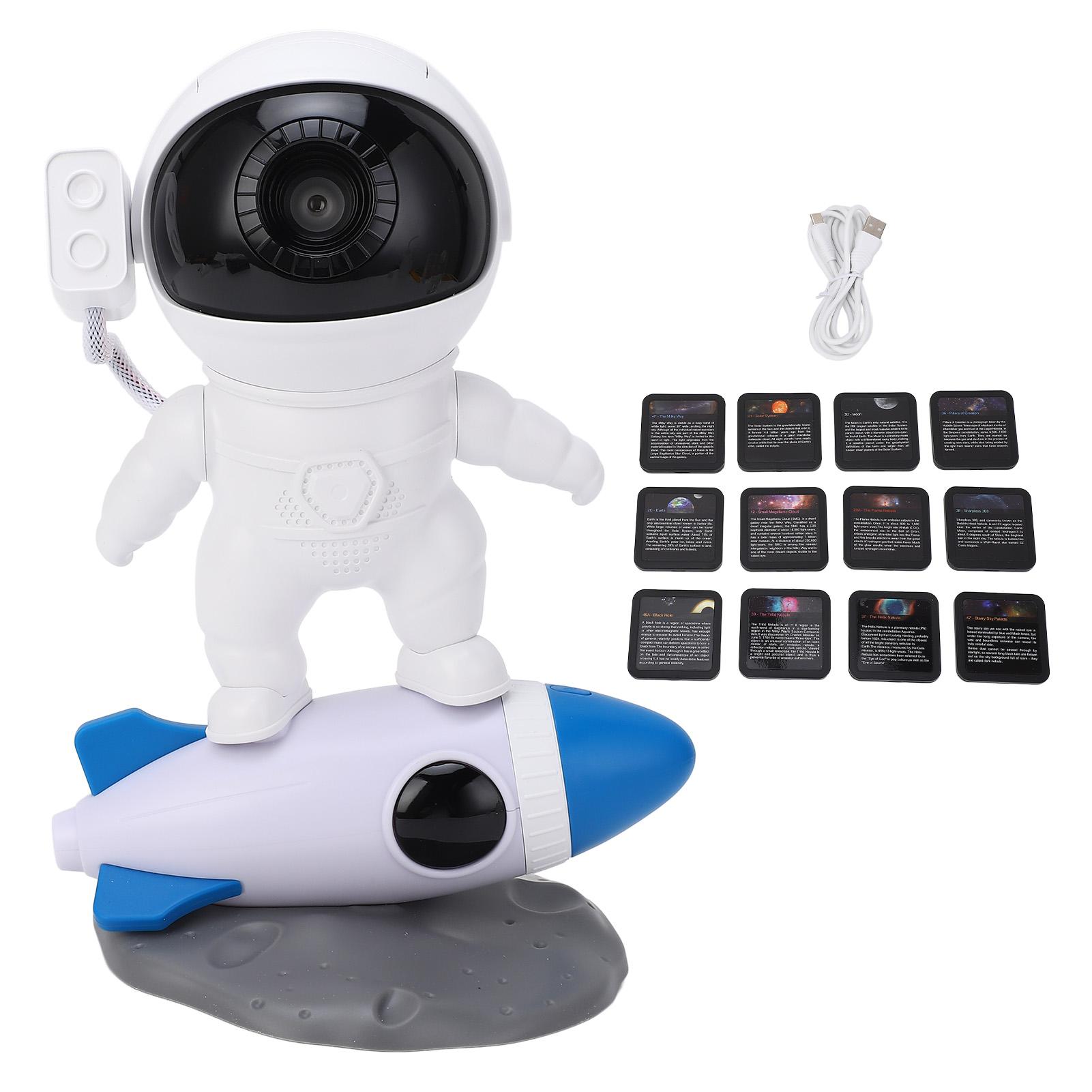 Star Projector High Definition Multi Angle Projection 7 Light Effects Astronaut Nebula Night Light
Star Projector High Definition Multi Angle Projection 7 Light Effects Astronaut Nebula Night Light