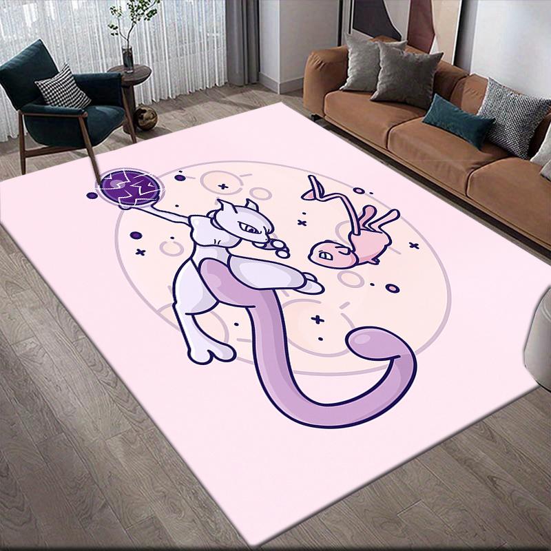 Mew Pokemon Theme Square Area Rug, Non-Slip Floor Mat for Home Office, Perfect Gift for Pokemon Fans.chl 60x90cm
Mew Pokemon Theme Square Area Rug, Non-Slip Floor Mat for Home Office, Perfect Gift for Pokemon Fans.chl 60x90cm