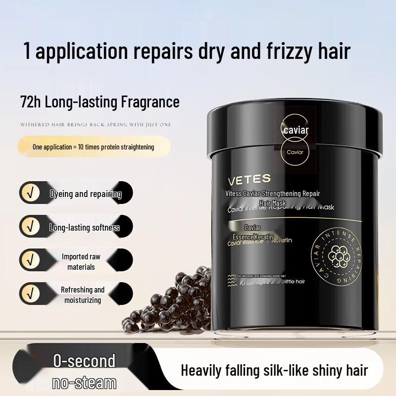 Weitesi Caviar Repair & Smooth Hair Mask
Weitesi Caviar Repair & Smooth Hair Mask