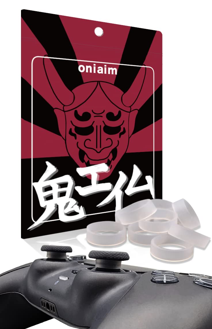 Oni Aim Silicone Stick Protector Rings for and Switch Pro Prevents Scratches and Pack of 8 PS4, PS5, Controllers, Powdering, (Clear)
Oni Aim Silicone Stick Protector Rings for and Switch Pro Prevents Scratches and Pack of 8 PS4, PS5, Controllers, Powdering, (Clear)