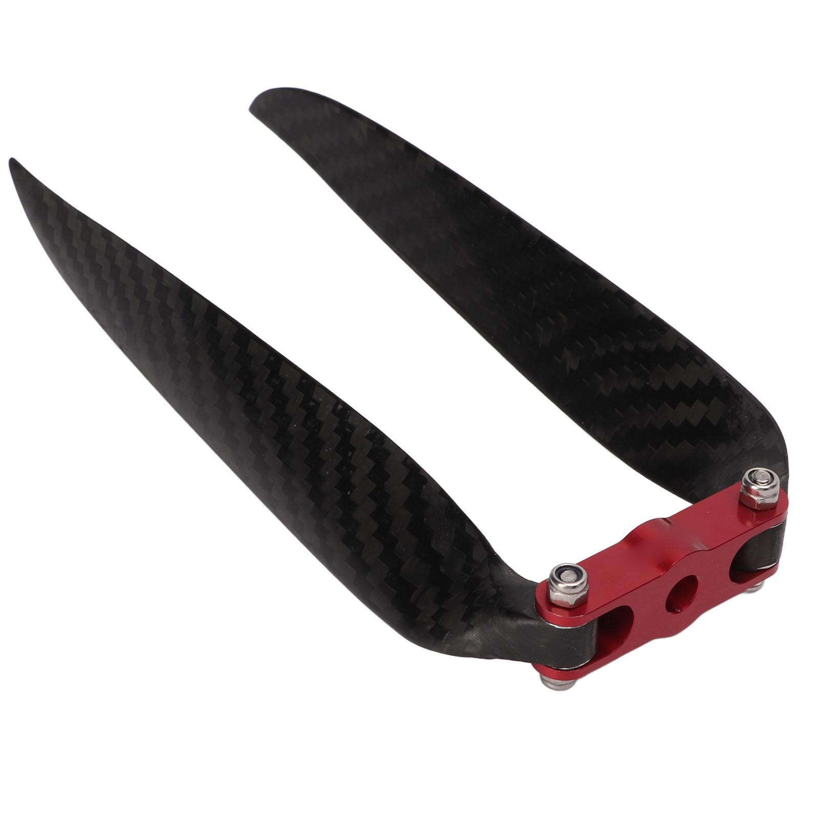 RC Carbon Fiber Folding Propeller 325mm Long 2 Blades High Torsional Rigidity Aluminum Alloy for Fixed Wing
RC Carbon Fiber Folding Propeller 325mm Long 2 Blades High Torsional Rigidity Aluminum Alloy for Fixed Wing