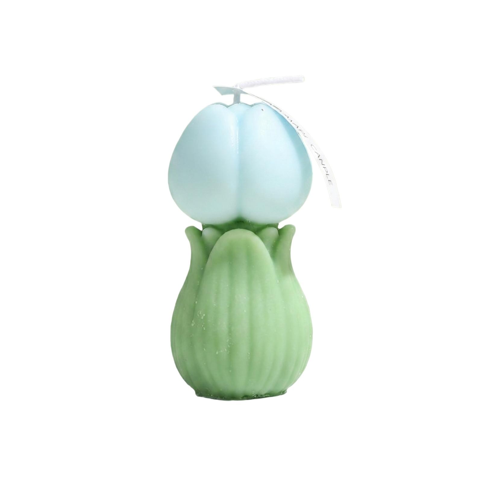 Decorative Tulip Shaped Candle Handmade Wax Sculpture for Home Office Desk Living Room Shelf Centerpiece One Size
Decorative Tulip Shaped Candle Handmade Wax Sculpture for Home Office Desk Living Room Shelf Centerpiece One Size
